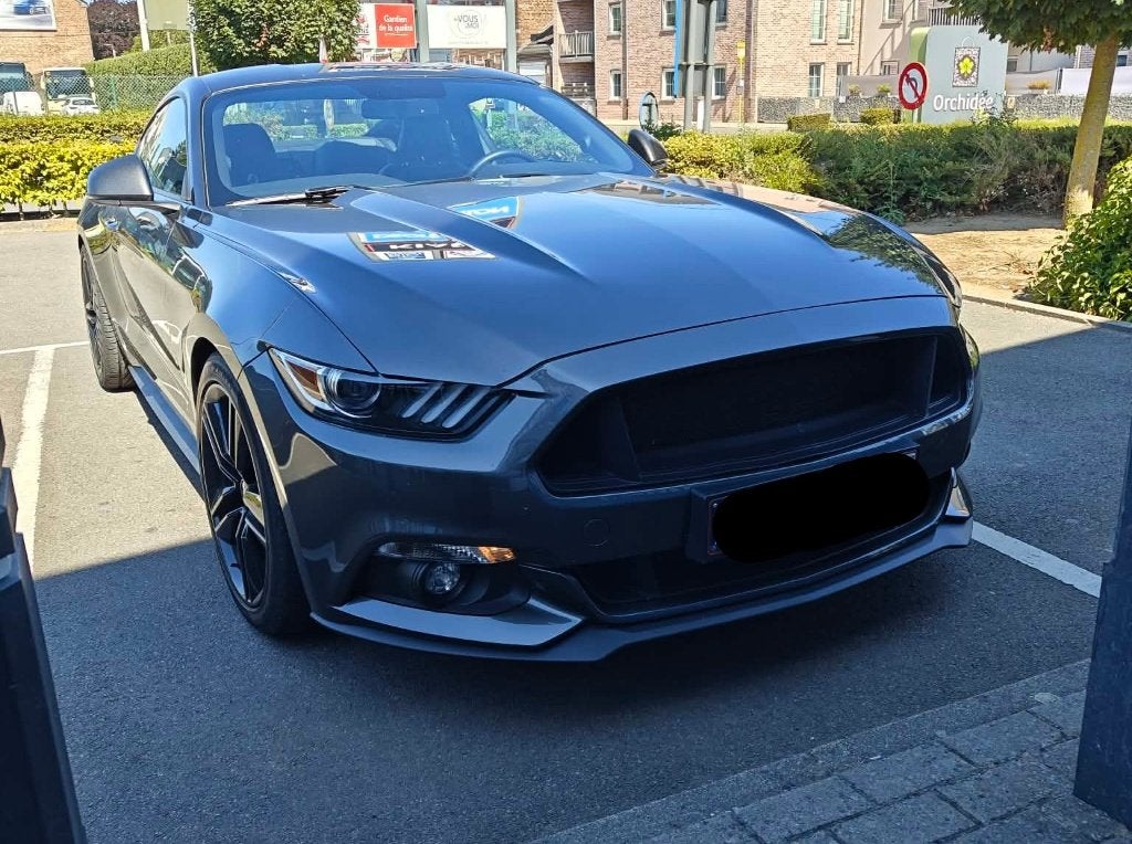 Ford Mustang EcoBoost 2.3 Turbo | 20 000 km | Boîte manuelle, Autos, Cuir, Argent ou Gris, Achat, Euro 6