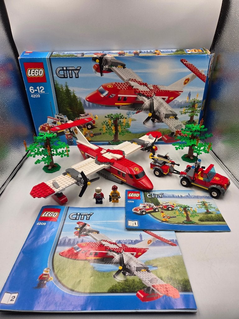 Avion de pompiers Lego City 4209, Enfants & Bébés, Jouets | Duplo & Lego, Enlèvement ou Envoi, Lego, Ensemble complet, Comme neuf
