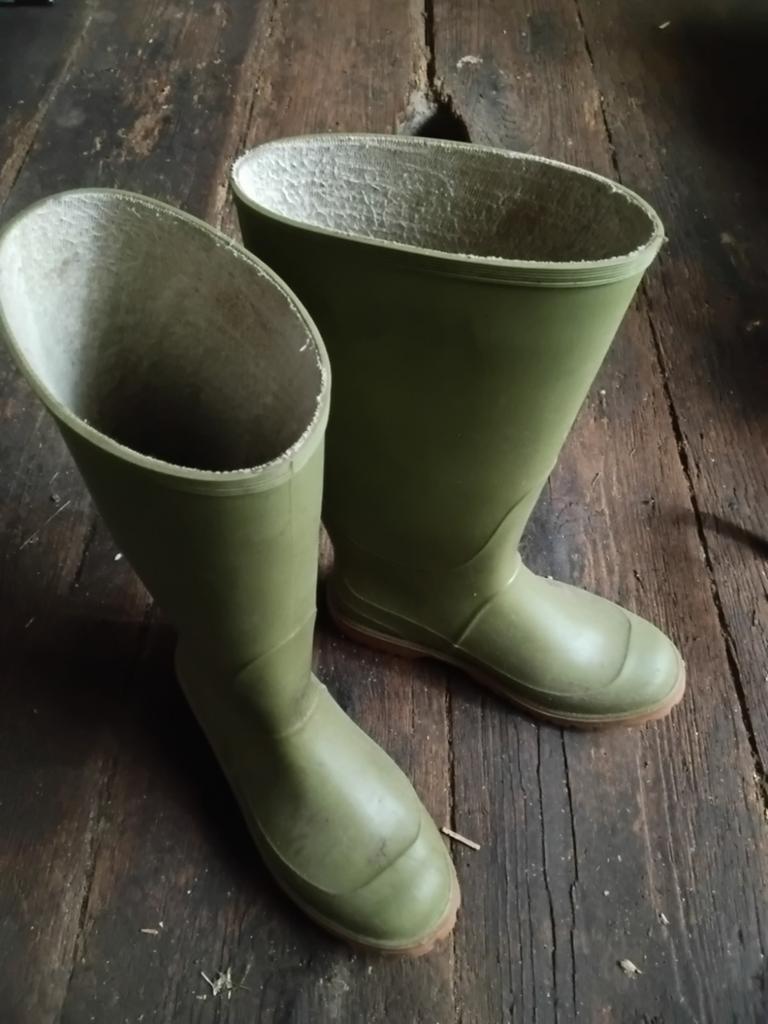 Bottes taille 39, Enlèvement