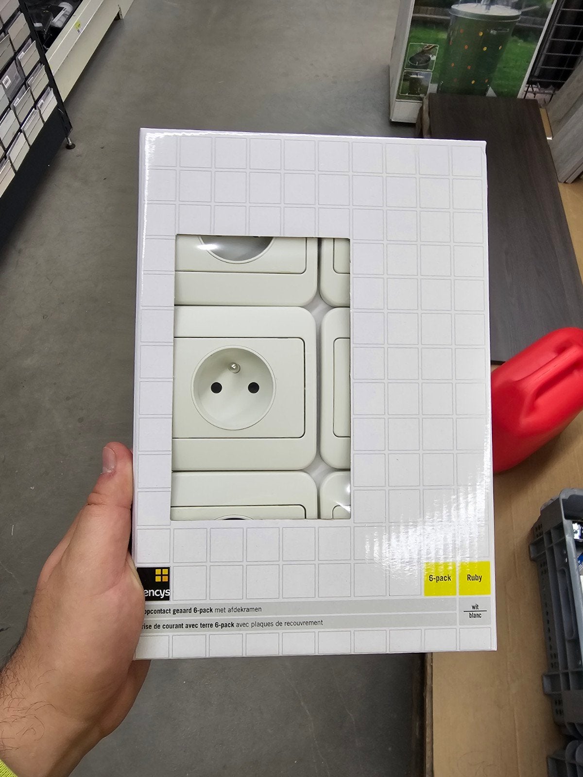 Nieuw met doos, Ophalen of Verzenden, Stopcontact