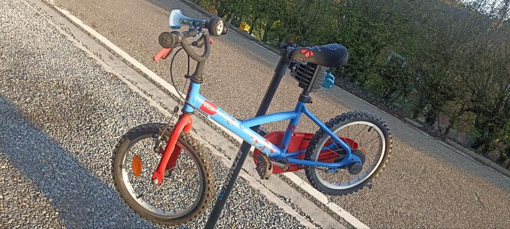 Vélo enfant, Enlèvement