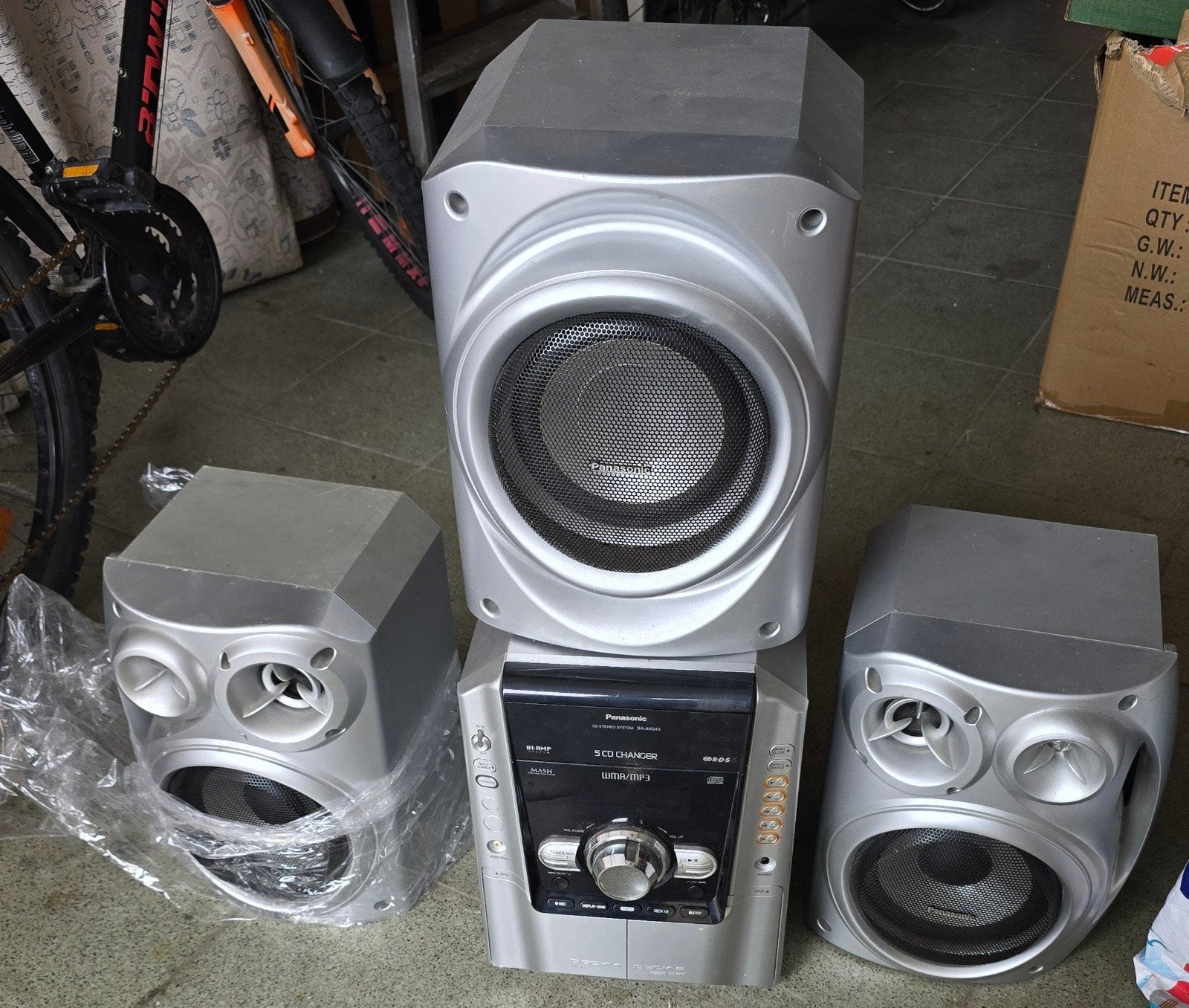 Stereo keten, Audio, Tv en Foto, Luidsprekerboxen, Ophalen, Gebruikt