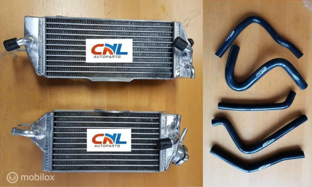 Radiateur+ hose kawasaki kx250 KX 250 1990-1992 91 radiator, Motoren, Nieuw, Ophalen of Verzenden