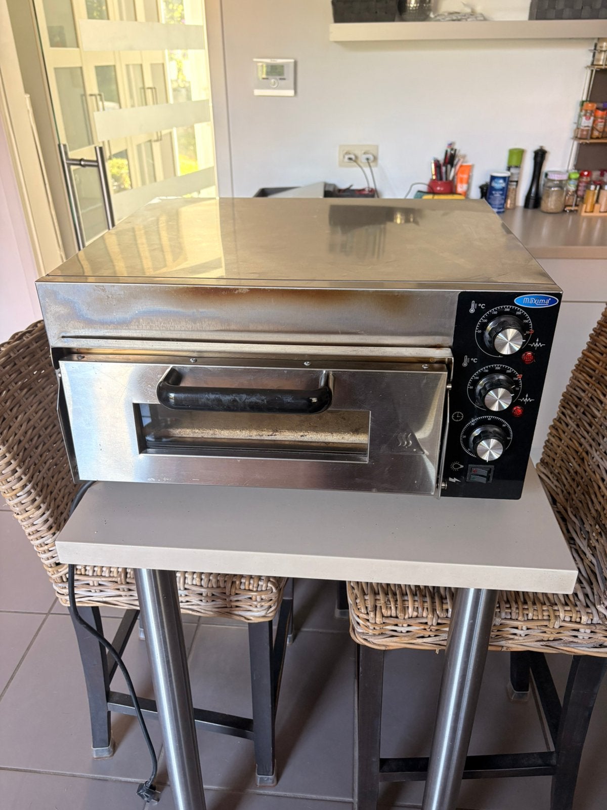 Four a pizzas electrique 40cm, Enlèvement