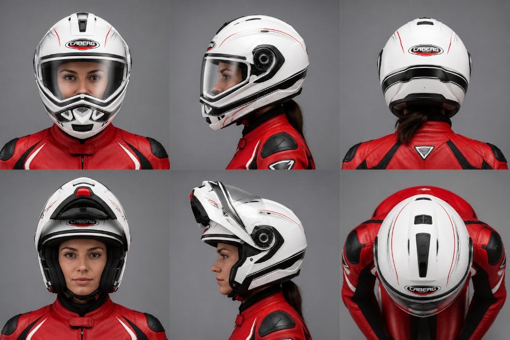 Motorhelm CABERG Medium, Motoren, Kleding | Motorhelmen, Ophalen, M, Integraalhelm, Dames