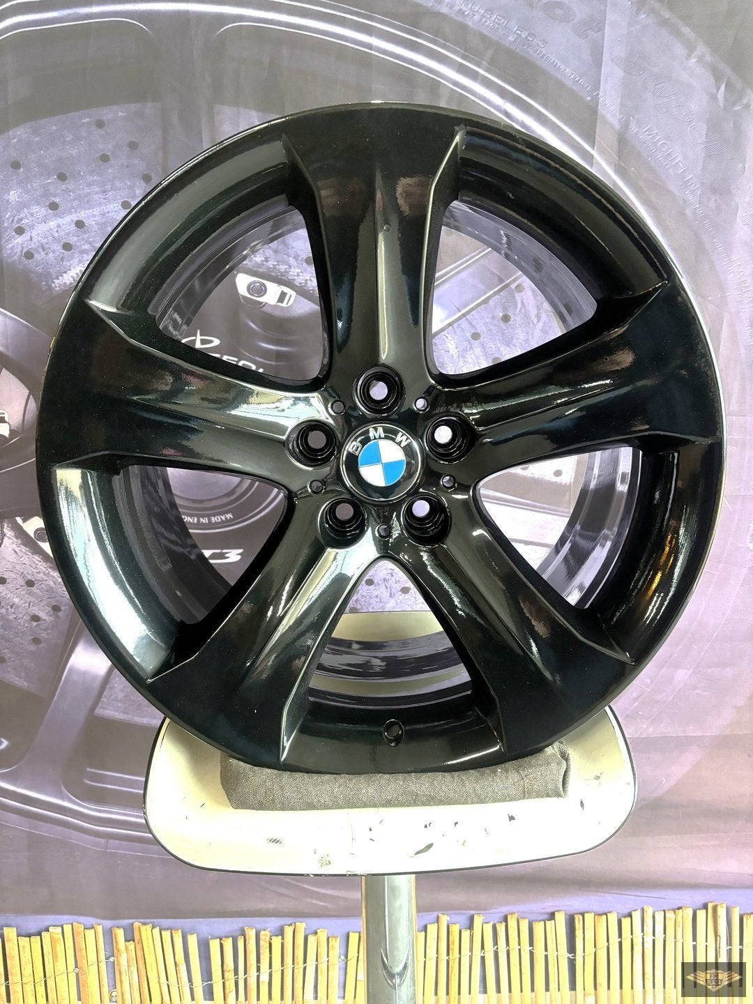 19 inch 5x120 Origineel BMW X6 E71 LA Star Spoke 258 Breedse, Autos : Pièces & Accessoires, Pneus & Jantes, Jante(s), 19 pouces