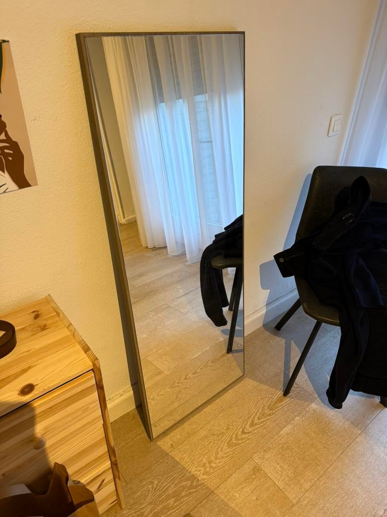 Miroir de 132x50 cm, Ophalen, 125 cm of meer, Zo goed als nieuw, Minder dan 100 cm