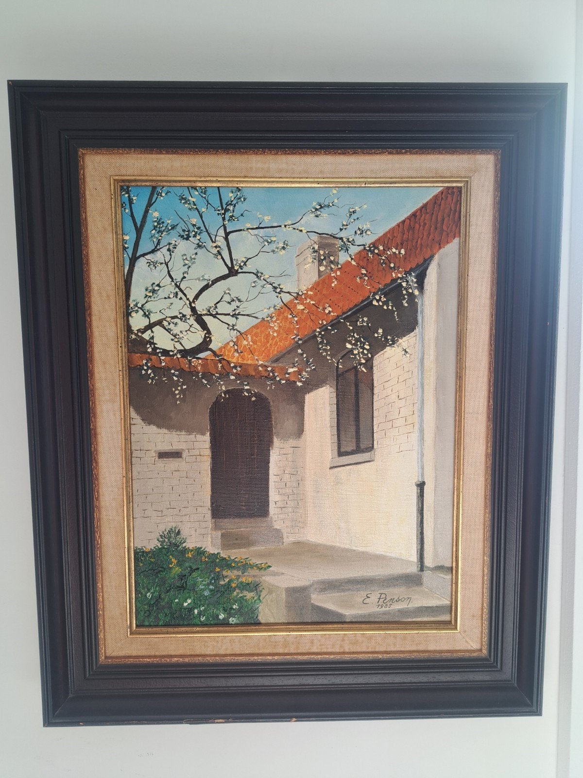 Peinture E.Penson 1985, Antiquités & Art, Enlèvement