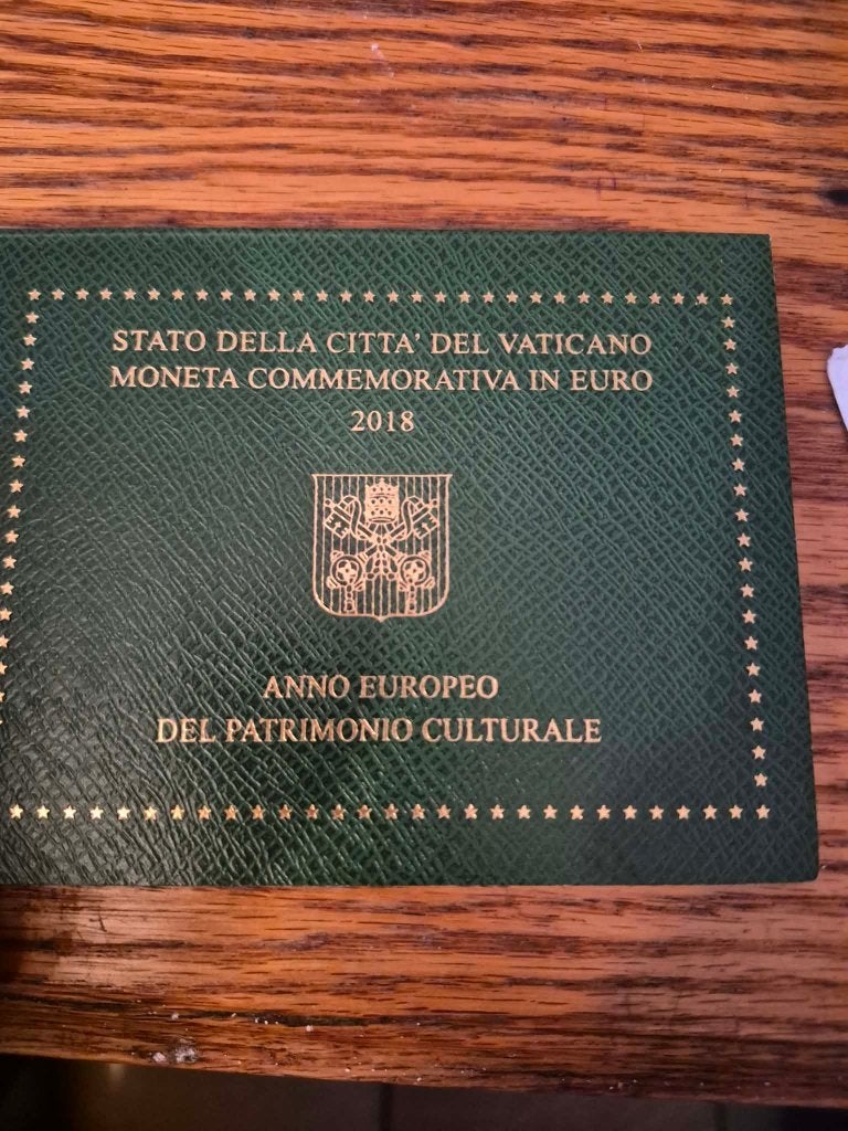€2 Vaticaanstad 2018 BU blister, Enlèvement, Vatican