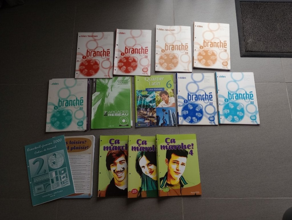 manuels scolaires : français, Livres, Enlèvement, Utilisé