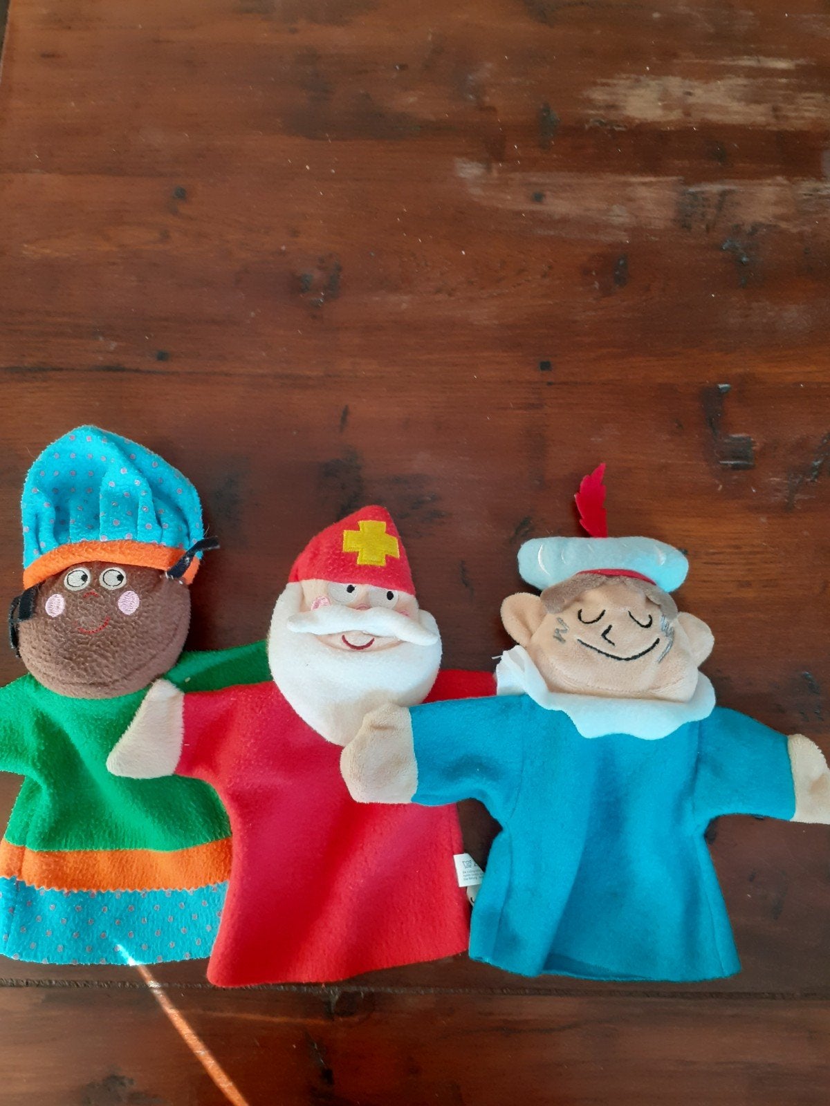 Sint en Pieten handpoppen poppenkastpoppen, Ophalen of Verzenden