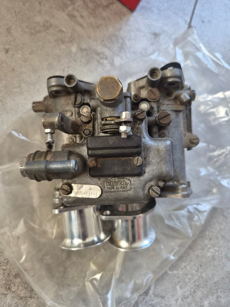 Carburateur delorto 40, Enlèvement, Utilisé