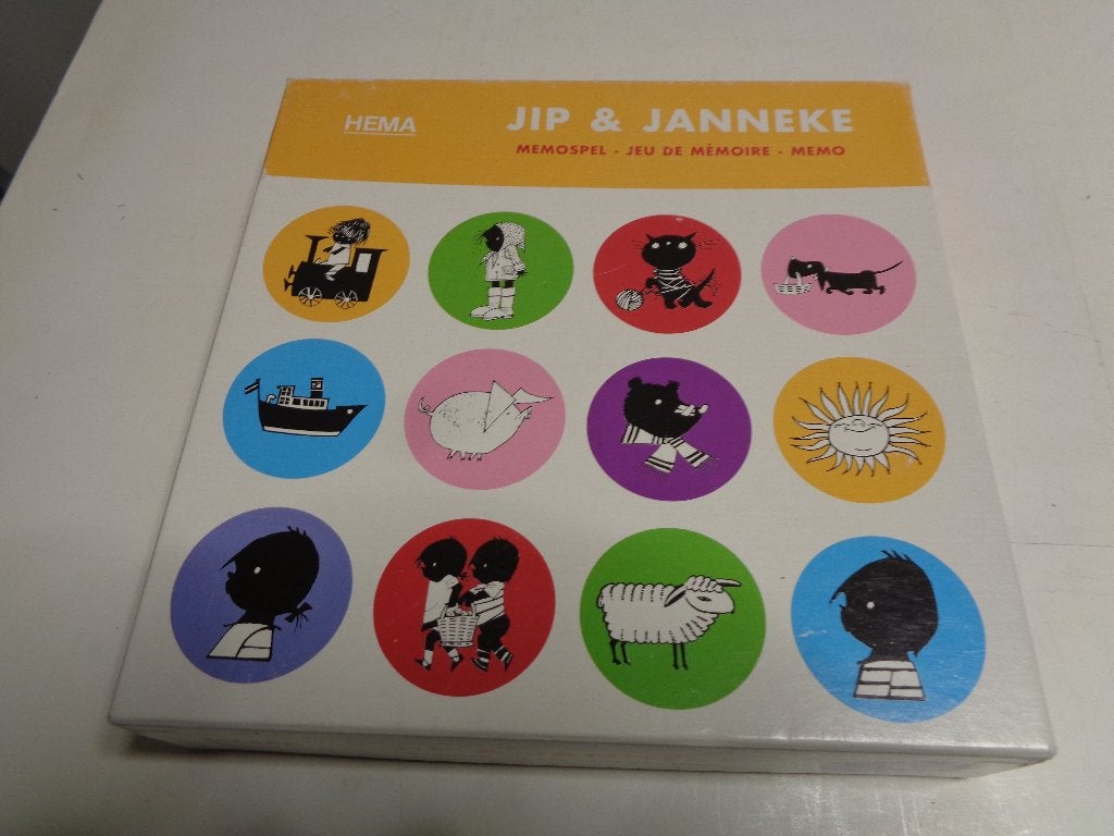 Memospel Jip en Janneke, Verzenden, Zo goed als nieuw, Ontdekken