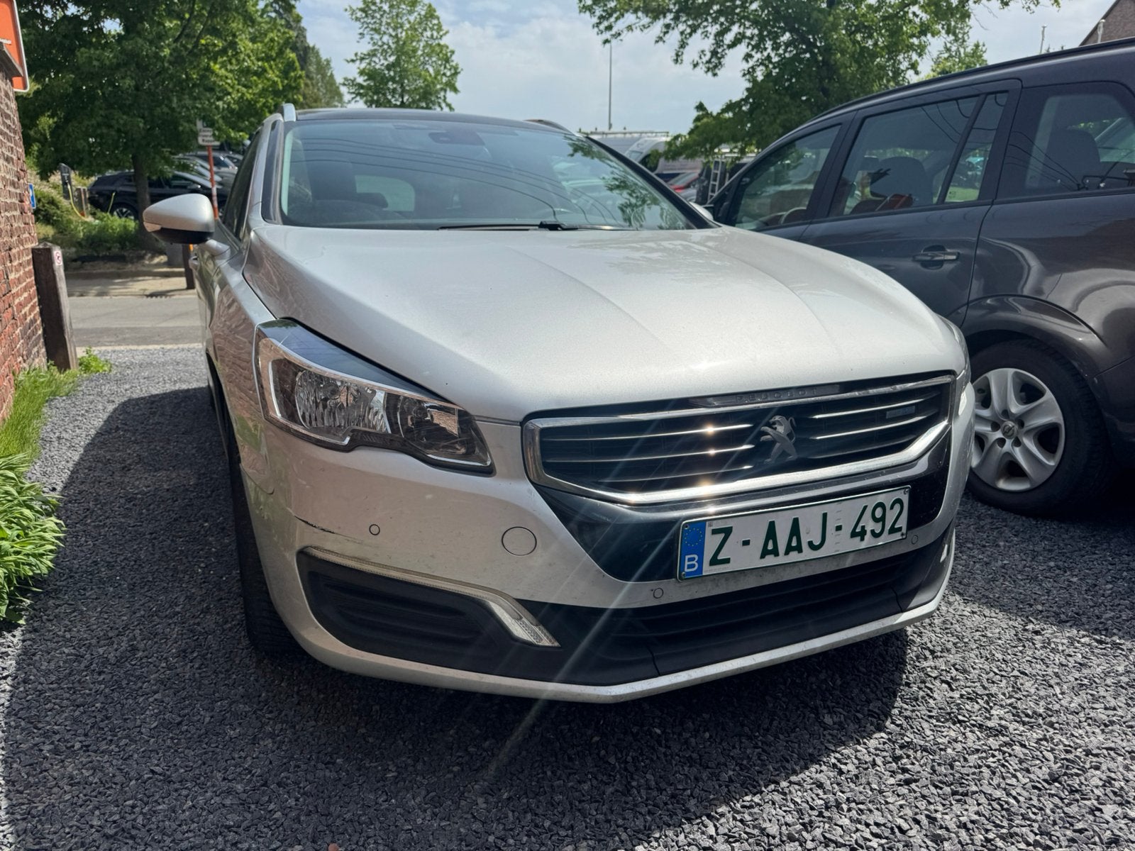 Peugot 508 autimatic diesel panoramic 99500 km, Autos, Argent ou Gris, Achat, Entreprise, 1 kW