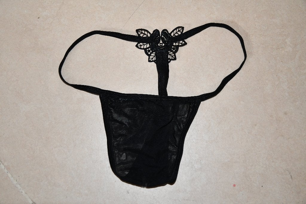 Twee splinternieuwe strings - maat small, Kleding | Dames, Ondergoed en Lingerie, Onbekend, Ophalen of Verzenden, Zwart, String