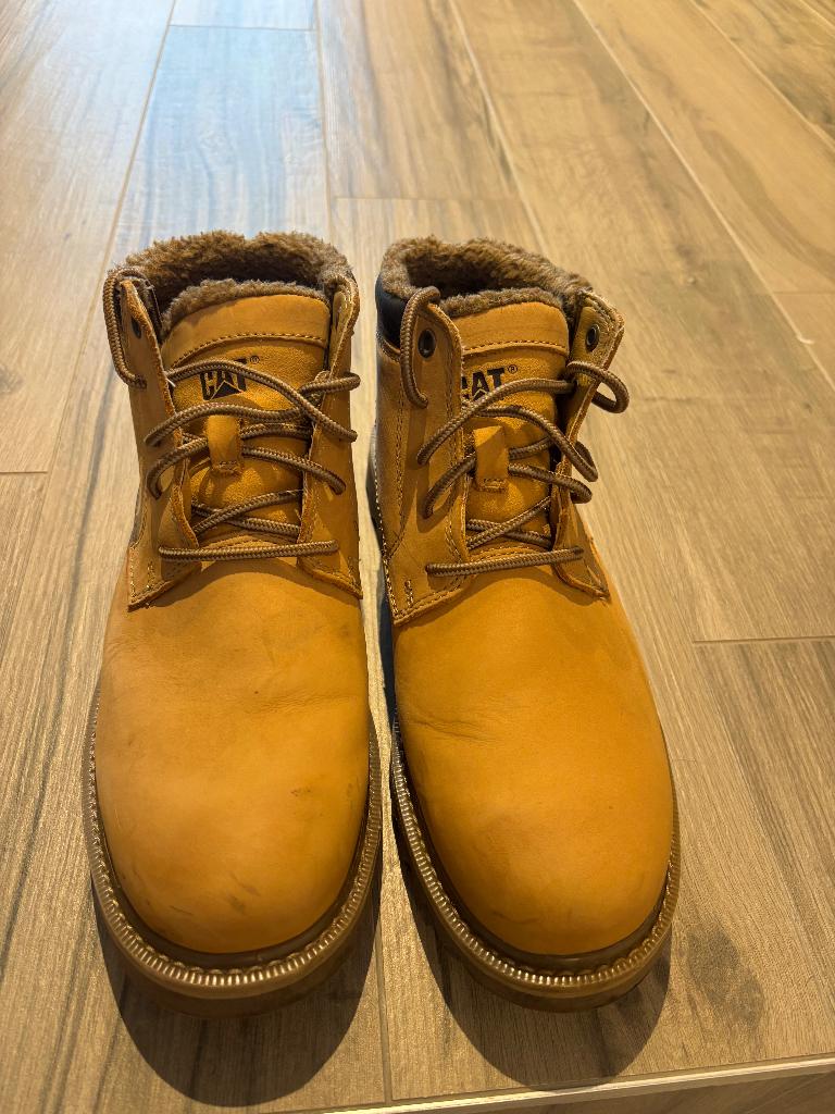 Gevoerde herenschoen maat 43, Vêtements | Hommes, Chaussures, Bottes, Comme neuf, Brun, Enlèvement