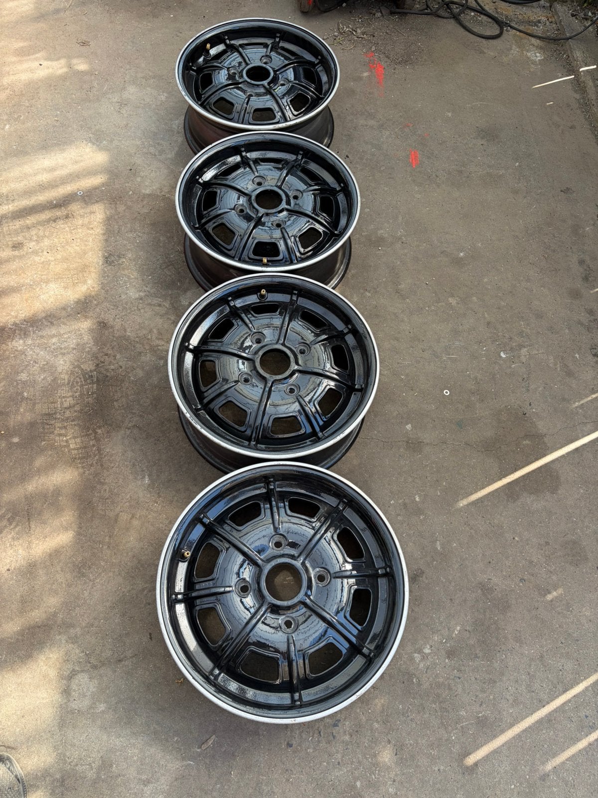 Jantes Porsche Pedrini s 4X130, Autos : Divers, Accessoires de voiture, Enlèvement, Comme neuf