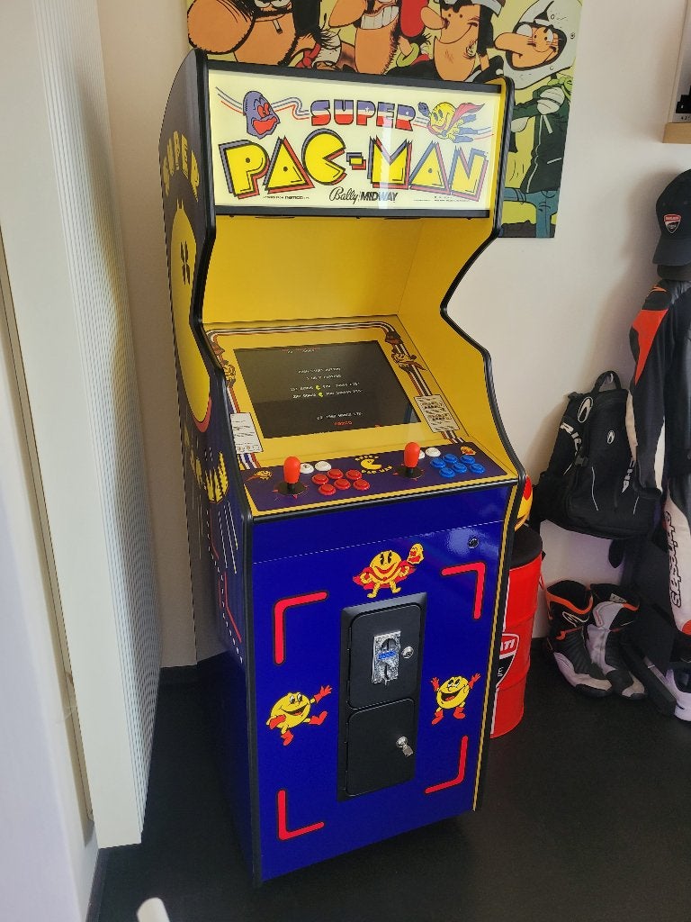 Super Pac Man Arcade machine, klassieker als nieuw, Verzamelen, Ophalen