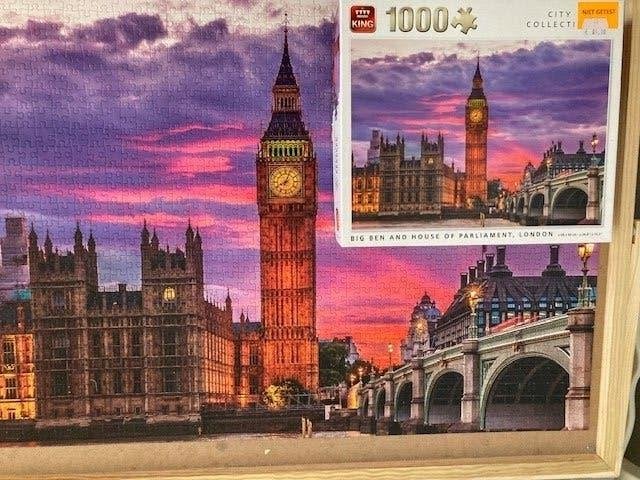 Puzzel 1000 Stukjes, Hobby en Vrije tijd, Ophalen, Gebruikt