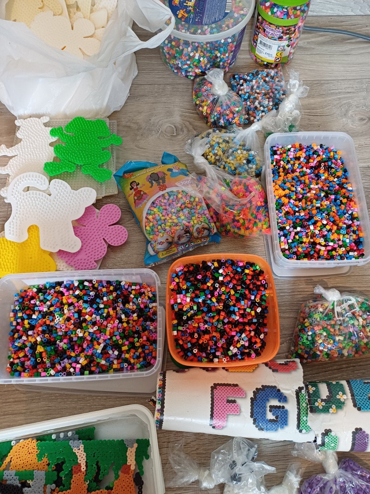 Strijkparels, inspiratieboekjes, verschillende vormen, Ophalen