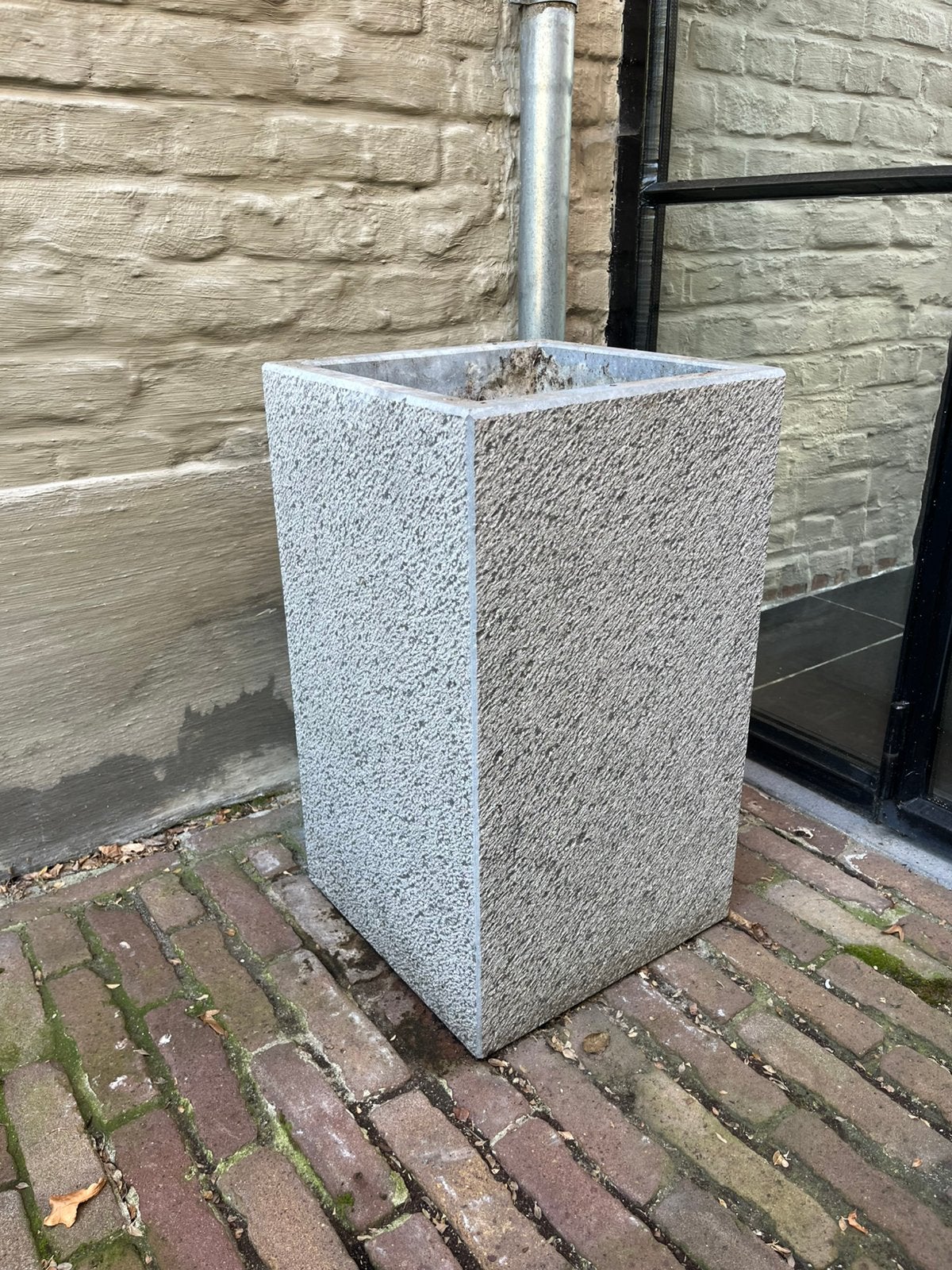 Plantenbak massieve blauwe steen, Ophalen, Zo goed als nieuw, Steen