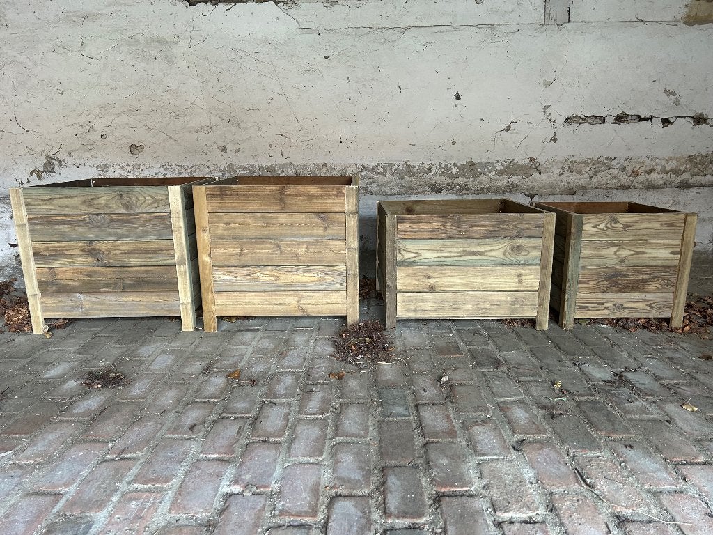 Bloembak, Tuin en Terras, Ophalen, Vierkant, Nieuw, Binnen