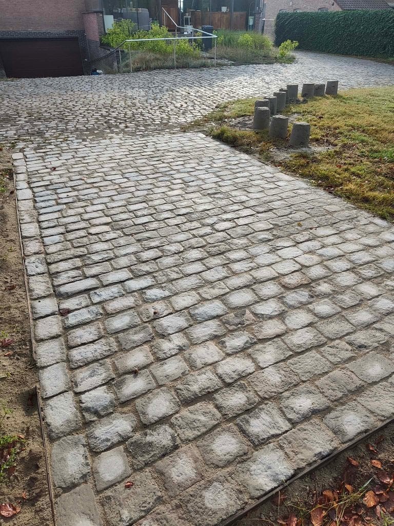 Porfierkasseien / Kasseien, Enlèvement, Comme neuf, Granit, Autres types