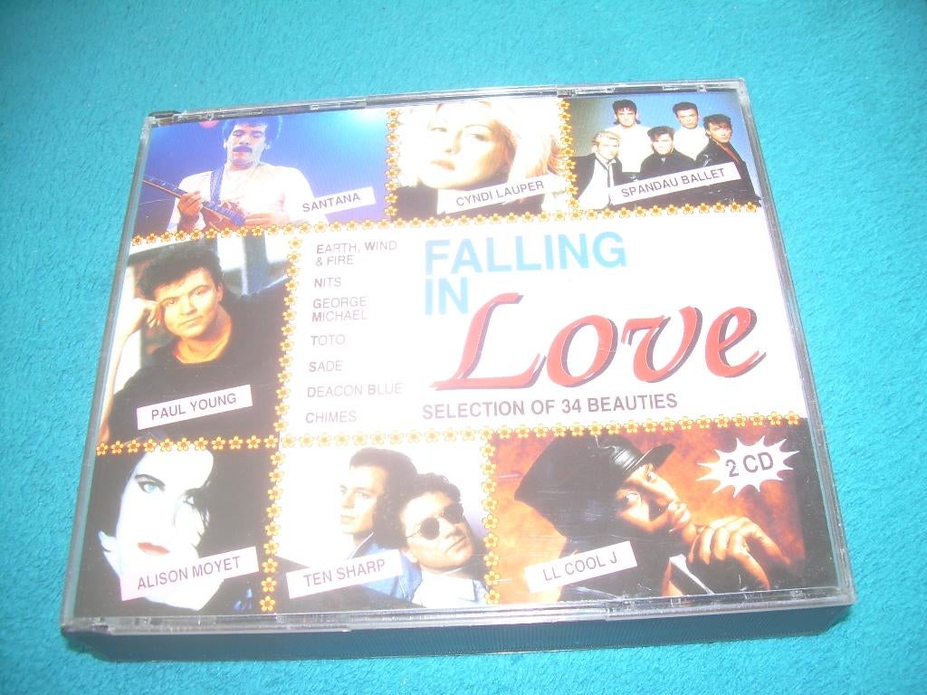 2 CD BOX - FALLING IN LOVE, Ophalen of Verzenden, Zo goed als nieuw, Pop