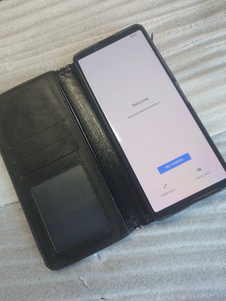 Sony Xperia 1 II  zwart  256 Gb + case zwart, Telecommunicatie, Mobiele telefoons | Sony, Gebruikt, Zonder abonnement, Zonder simlock