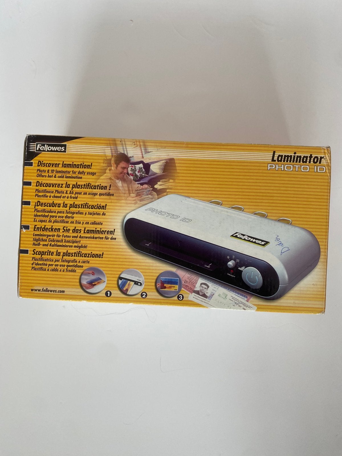 Fellowes Photo ID Laminator – Nieuw in verpakking, Enlèvement, Comme neuf