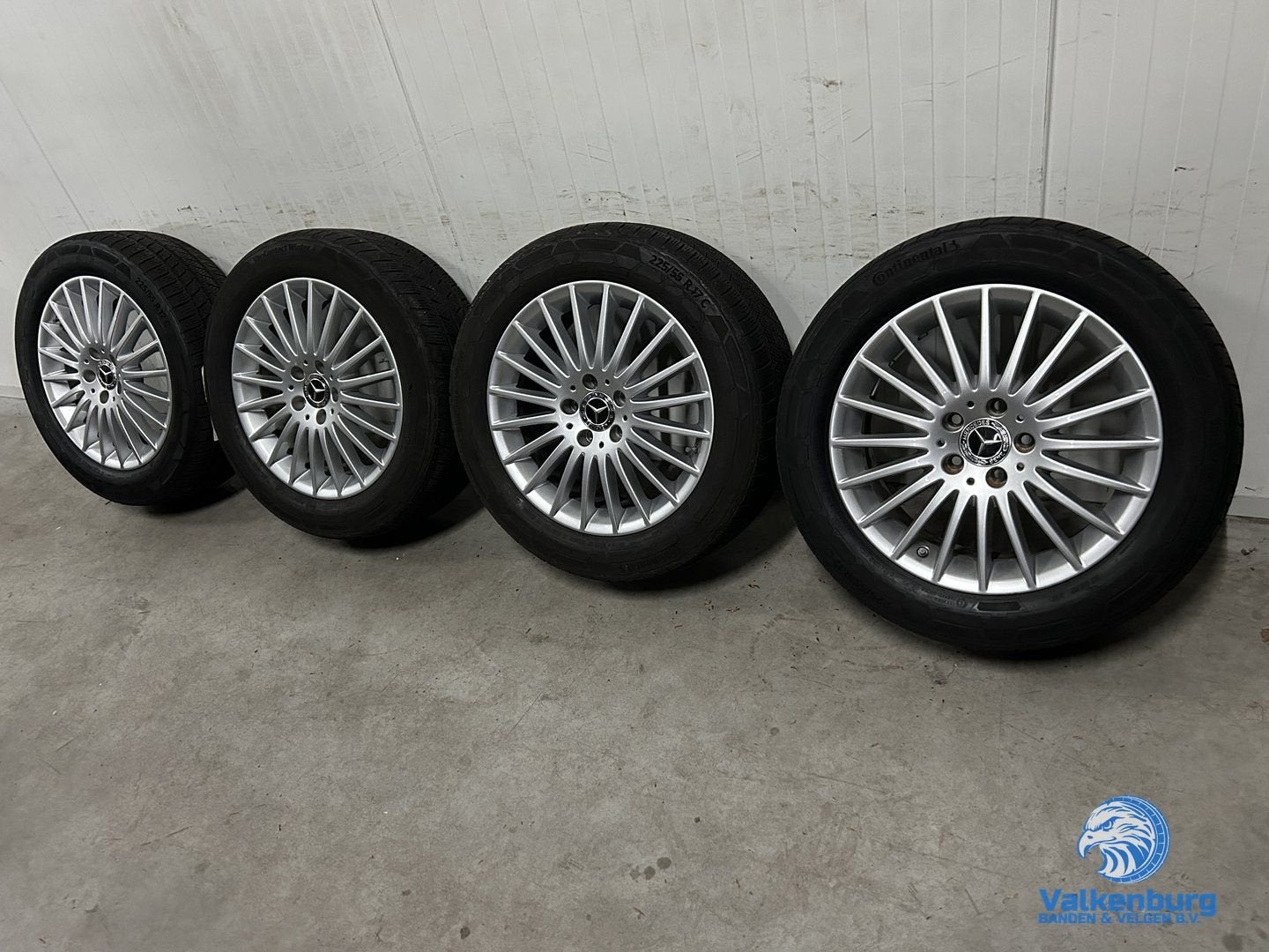 6-7mm! Originele Mercedes Vito V-klasse W447 EQV TPMS 17 inc, -, -, Banden en Velgen, 17 inch