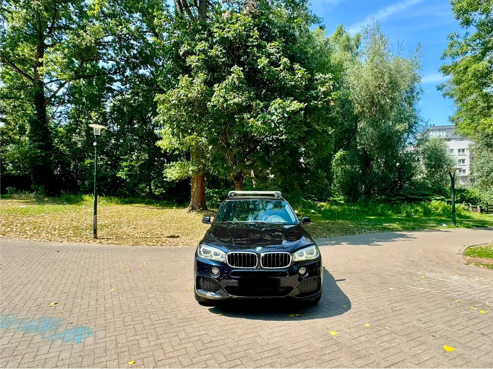 BMW X5 X5 2.0 dA xDrive25 Pack M Sport 7 Places, Auto's, BMW, Automaat, Lichtsensor, 1995 cc, Blauw