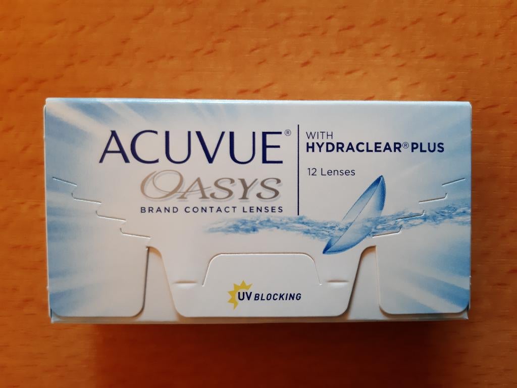 12 zachte contactlenzen Acuvue Oasis -5.00, Ophalen of Verzenden, Nieuw