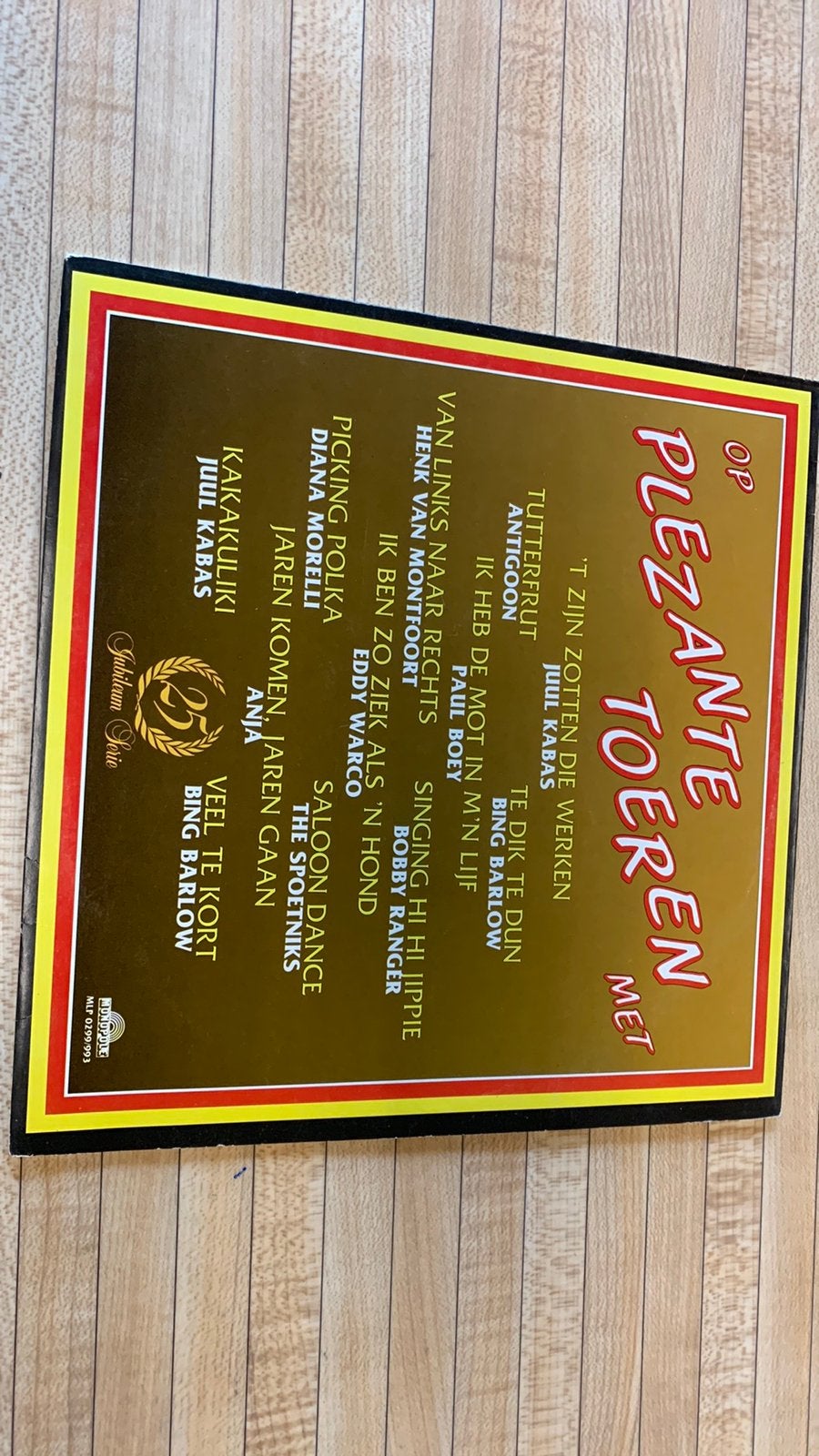 Op plezante toeren met, Ophalen, Zo goed als nieuw, LP
