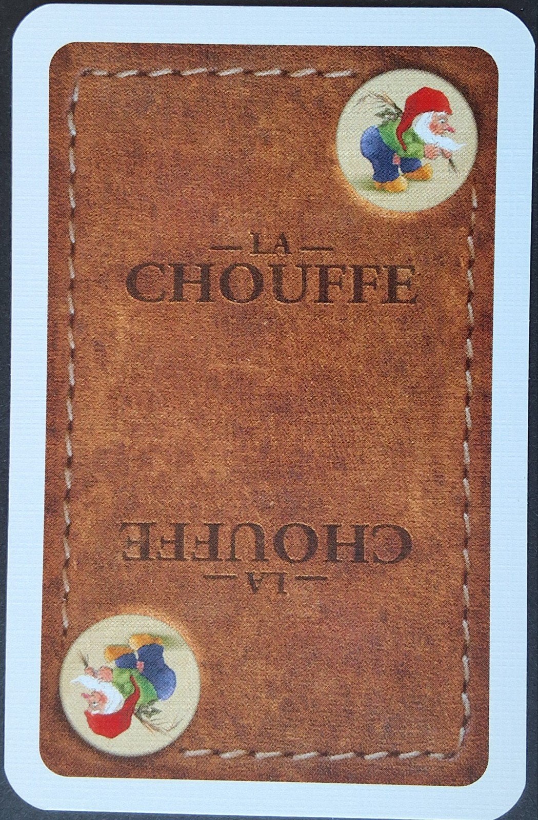 1 Speelkaart  Chouffe, Ophalen of Verzenden