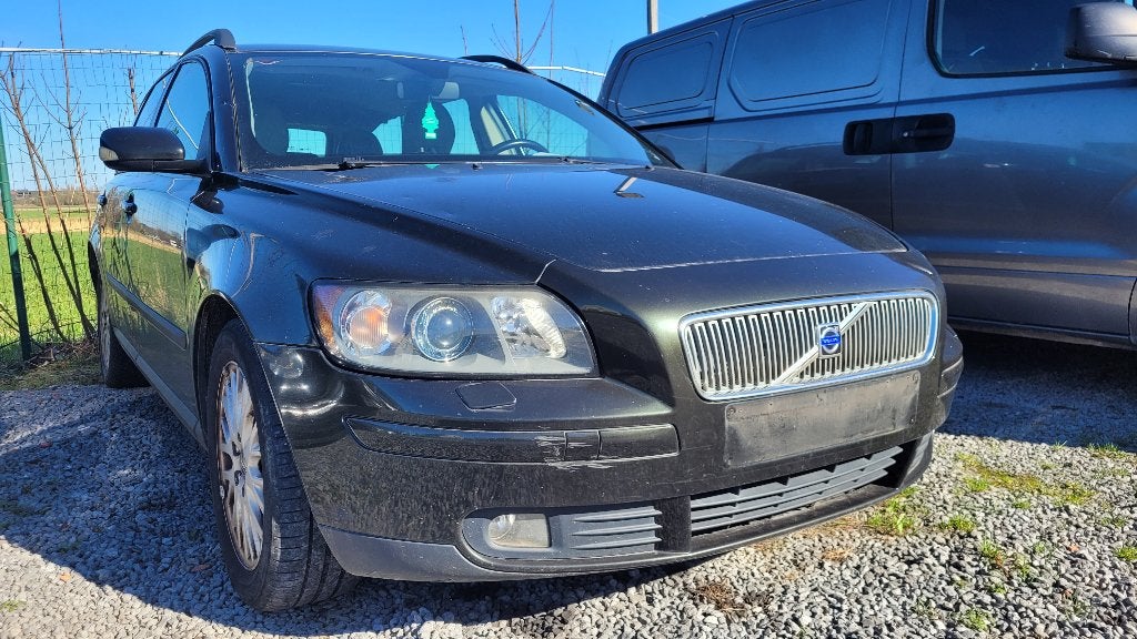 volvo V50 2.0d AIRCO LEDER TREKHAAK 2004, Automatische klimaatregeling, 4 cilinders, Leder, Bedrijf