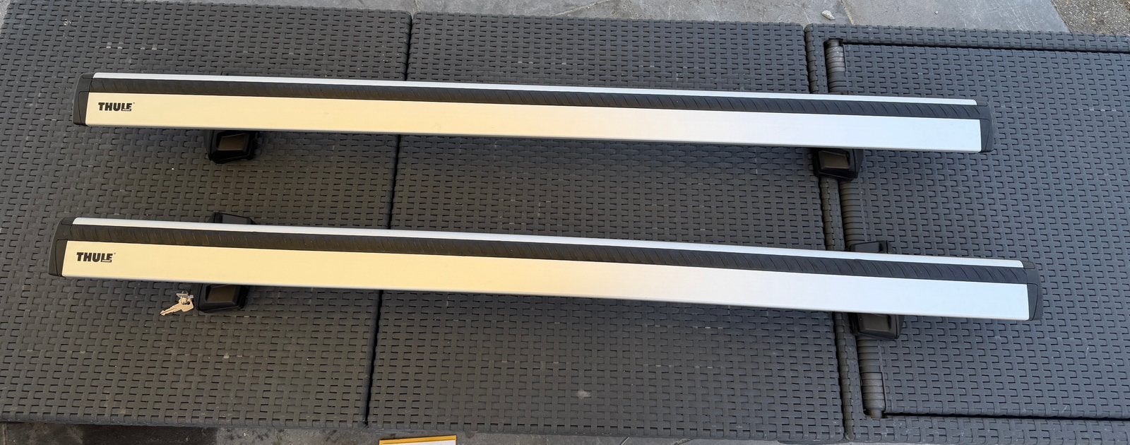 Thule wings, voetenset voor Golf & Mokka, Auto diversen, Dakdragers, Ophalen, Zo goed als nieuw