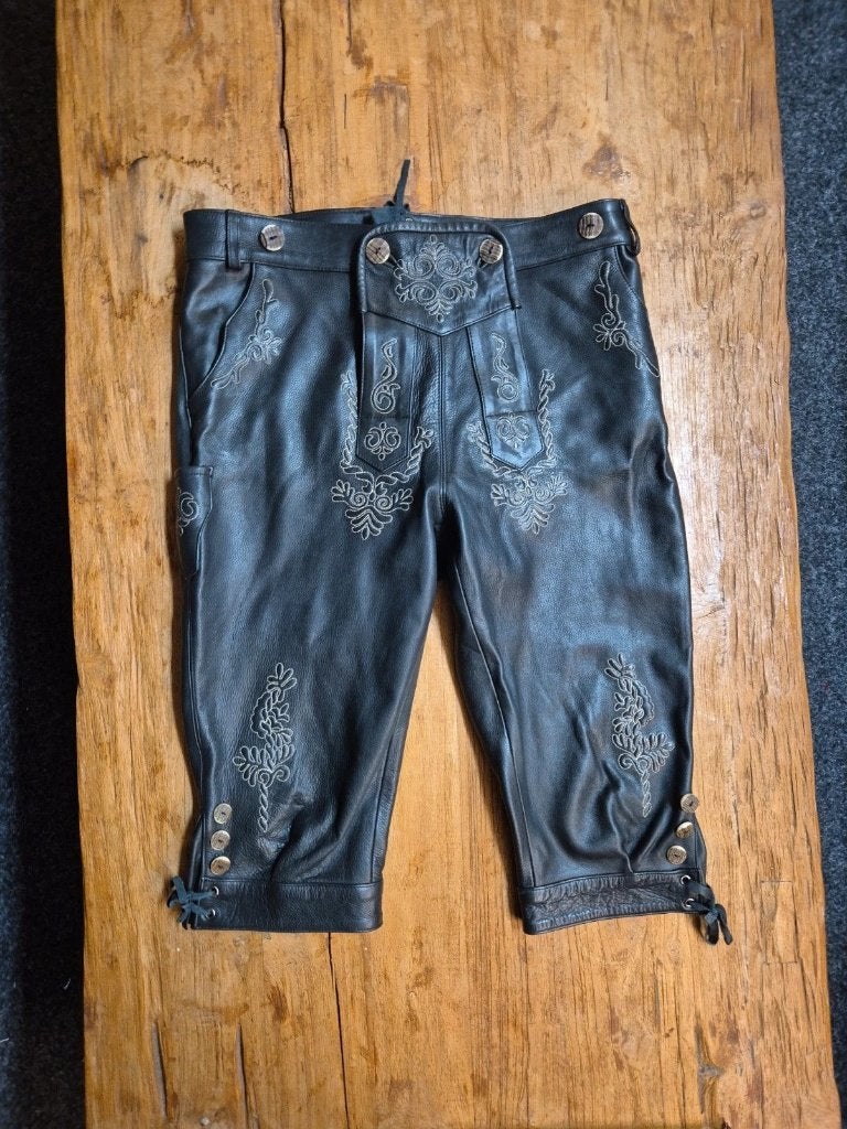 Mooi glimmende heren lederhosen, Enlèvement ou Envoi, Autres tailles, Porté, Tschul