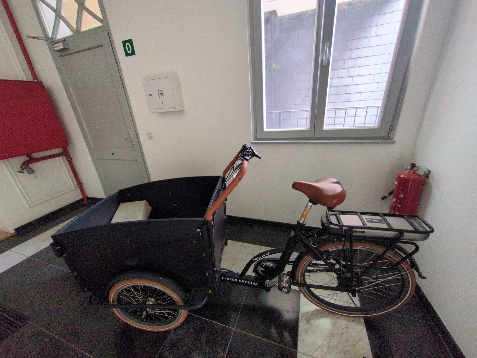 Troy bakfiets., Fietsen en Brommers, Ophalen