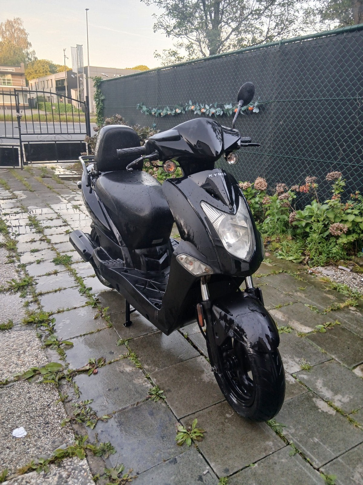 kymco agilitty, Ophalen