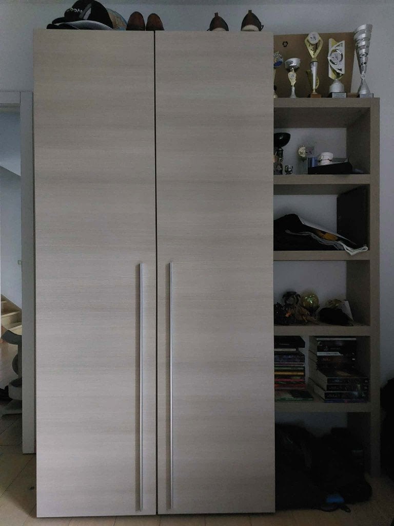 Chambre de jeunesse de qualité en très bon état, 4 meubles, Enlèvement, Comme neuf, Une personne, Modern, stijvol