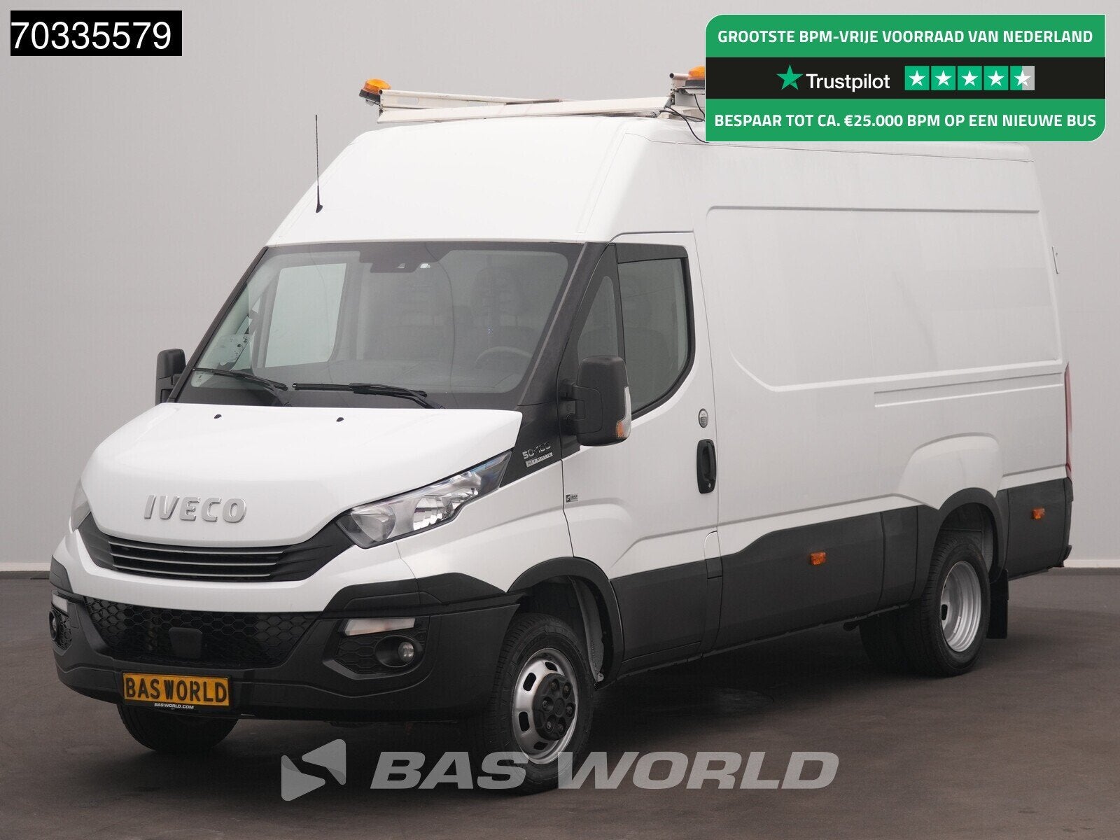 Iveco Daily 50C18 3.0L Automaat L2H2 3.5t Trekhaak 180PK Dub, Auto's, Automaat, Gebruikt, Euro 6, 4 cilinders