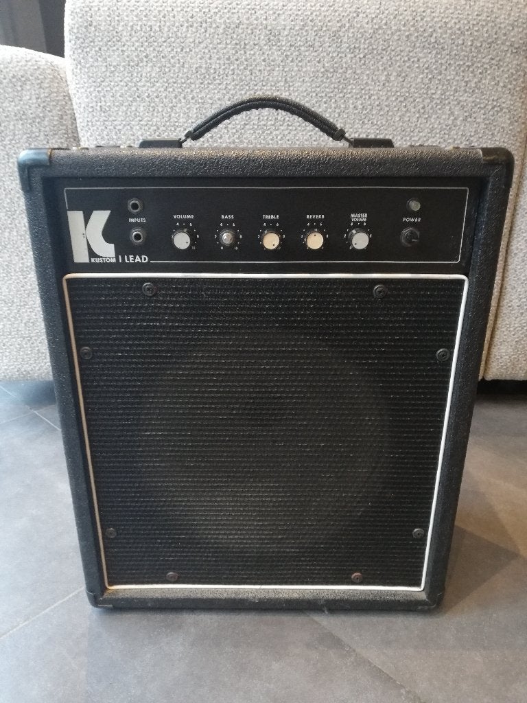 Kustom I Lead vintage gitaarversterker, Muziek en Instrumenten, Versterkers | Bas en Gitaar, Ophalen, Gebruikt, Gitaar, Minder dan 50 watt