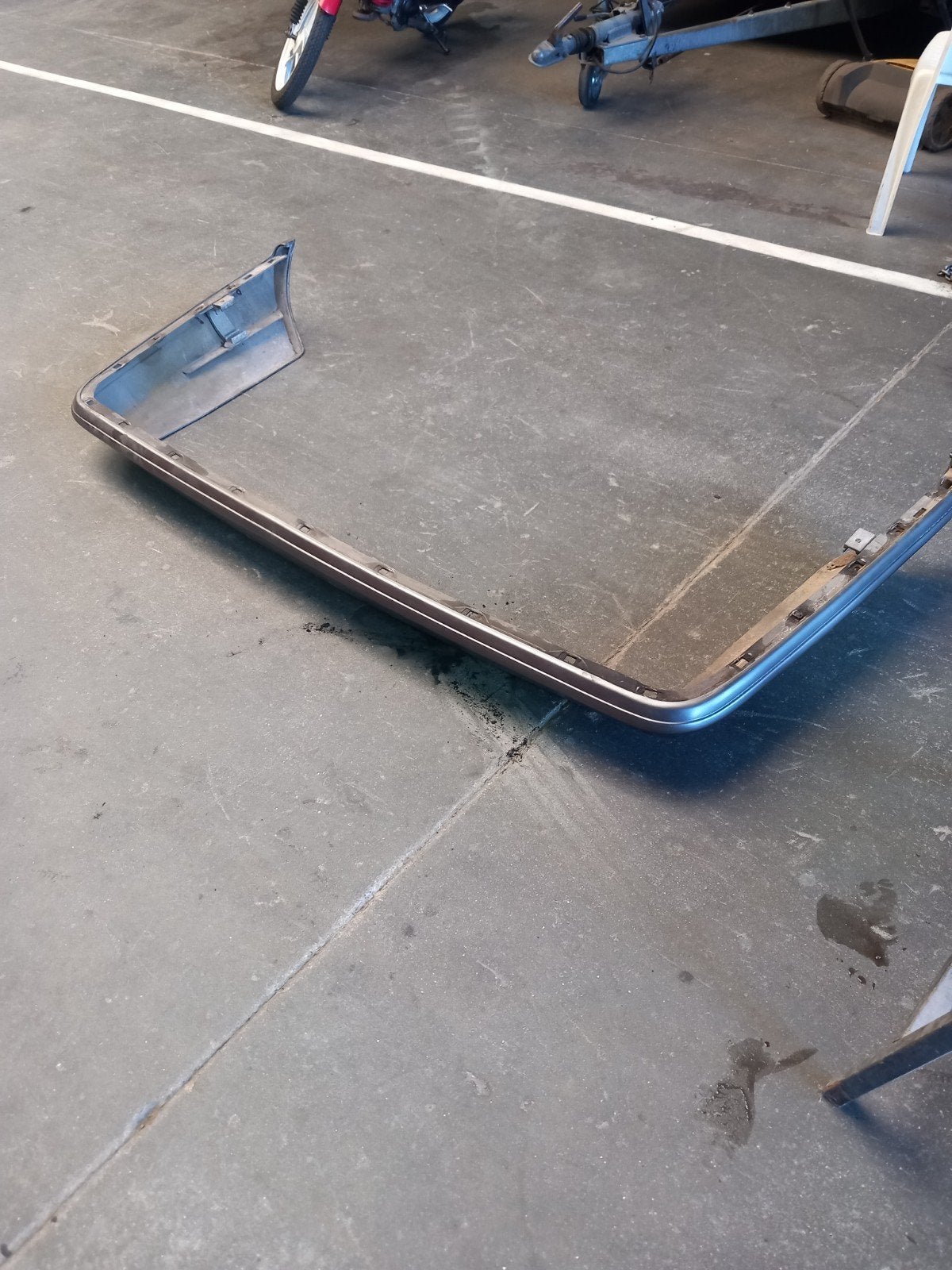 mercedes w126 bumper, Ophalen, Achter, Bumper