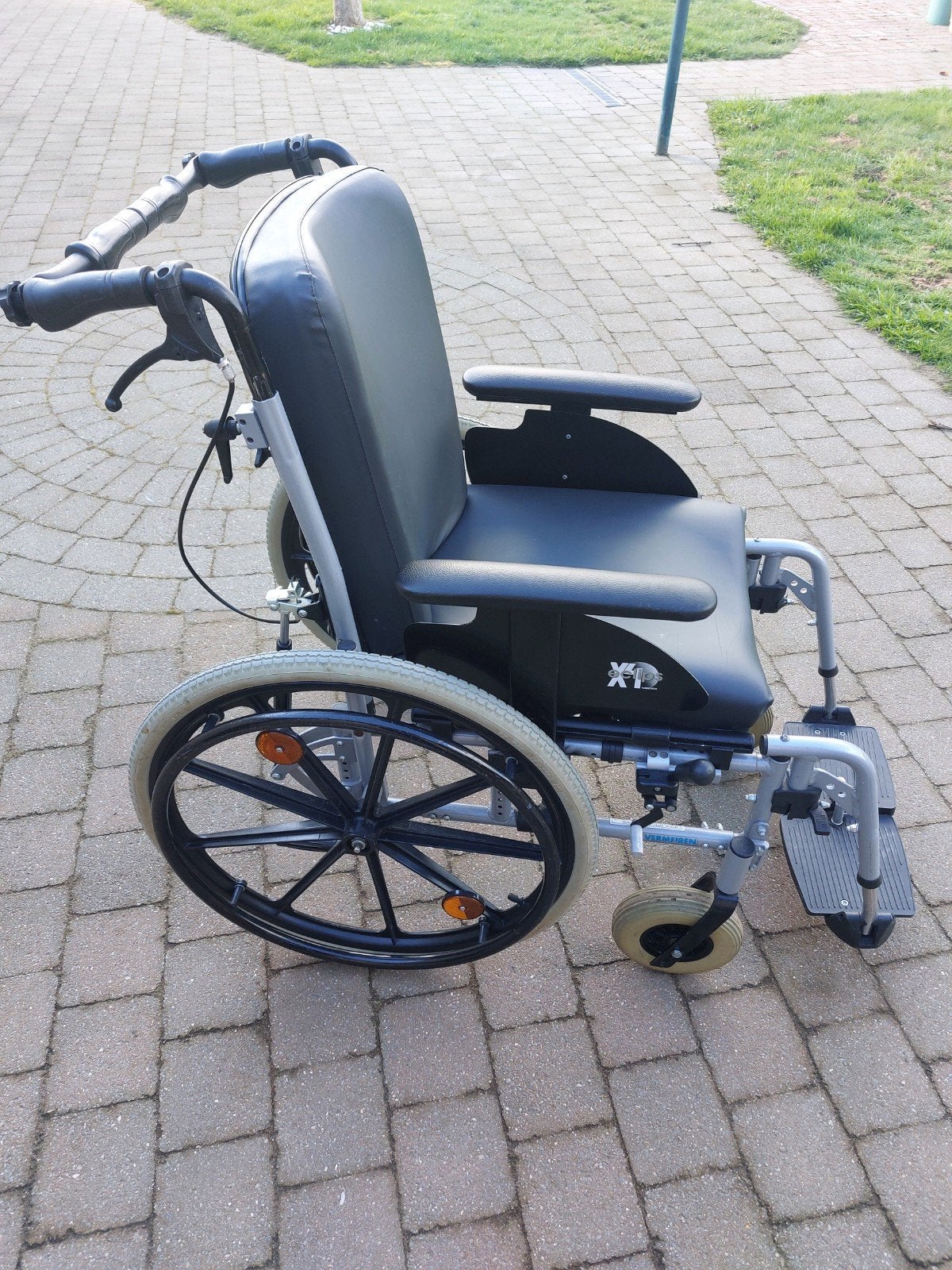 1 opvouwbare rolstoelen, Enlèvement, Pliant, Comme neuf, Fauteuil roulant à pousser