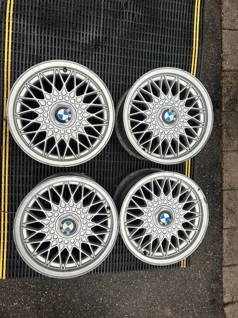 Jantes BBS 15p 5x120 BMW M3 E30, 15 pouces, Véhicule de tourisme, Enlèvement, Utilisé
