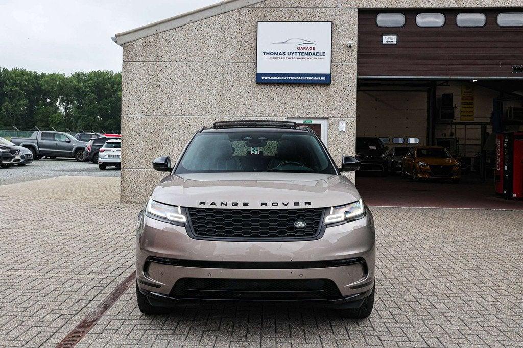 Land Rover Range Rover Velar PANORAMISCH-DAK*MERIDIAN-SOUND*, Auto's, Land Rover, Range Rover Velar, Beige, Bedrijf, 5 zetels