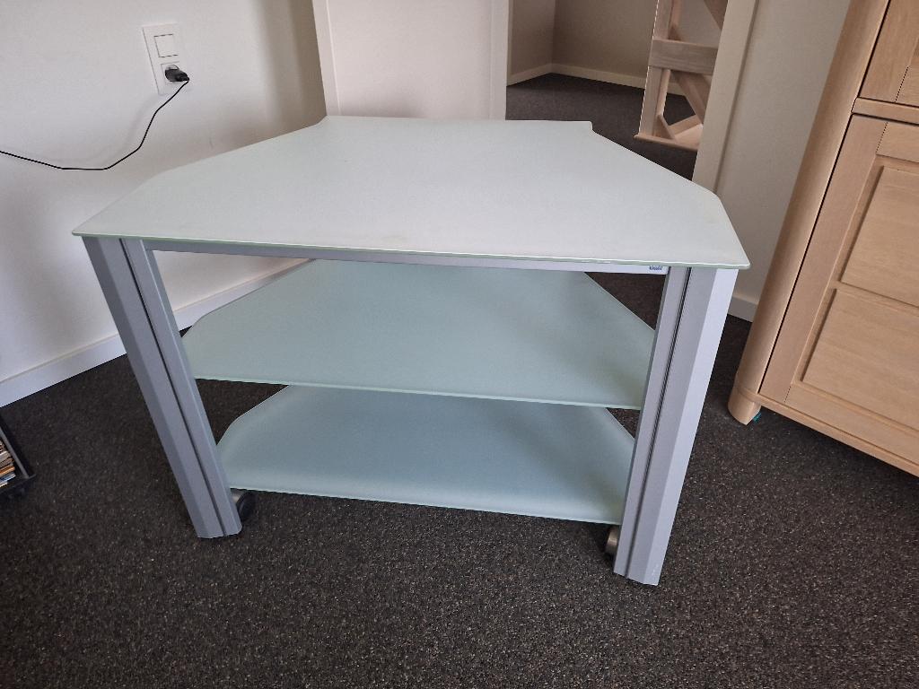 munari tv meubel, Huis en Inrichting, Ophalen, Zo goed als nieuw, Glas