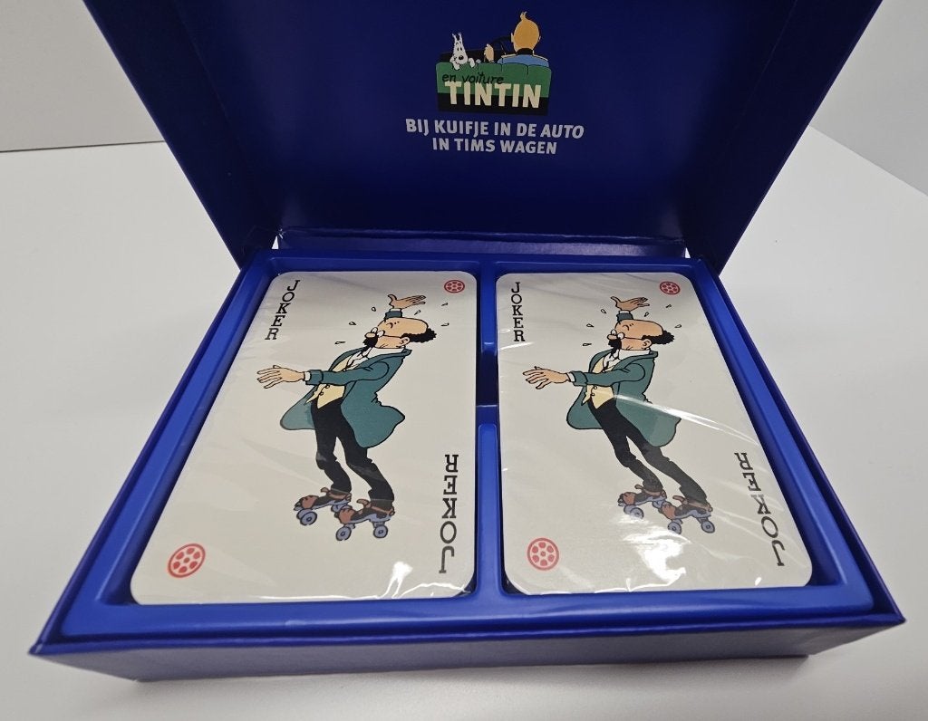 Jeux de carte Tintin neuf, jamais déballé, faire offre ?, Enlèvement ou Envoi