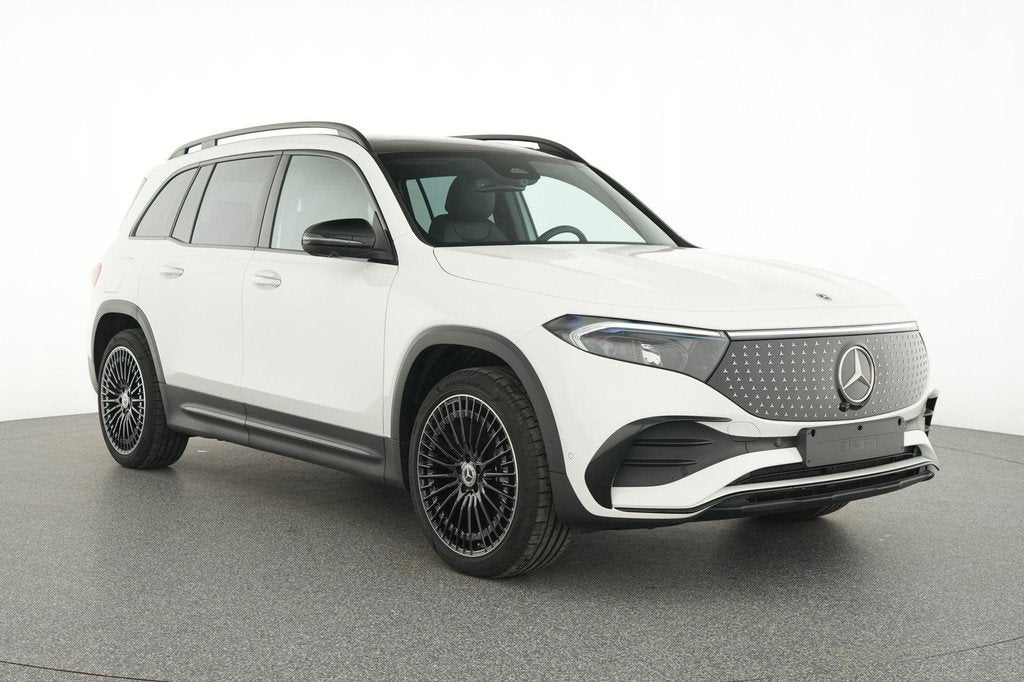 Mercedes-Benz EQB-Klasse 350 4MATIC AMG Line | Night Pack |, Auto's, Automaat, Stof, Wit, https://public.car-pass.be/vhr/94686637-a082-43c9-987a-564134bbdea5